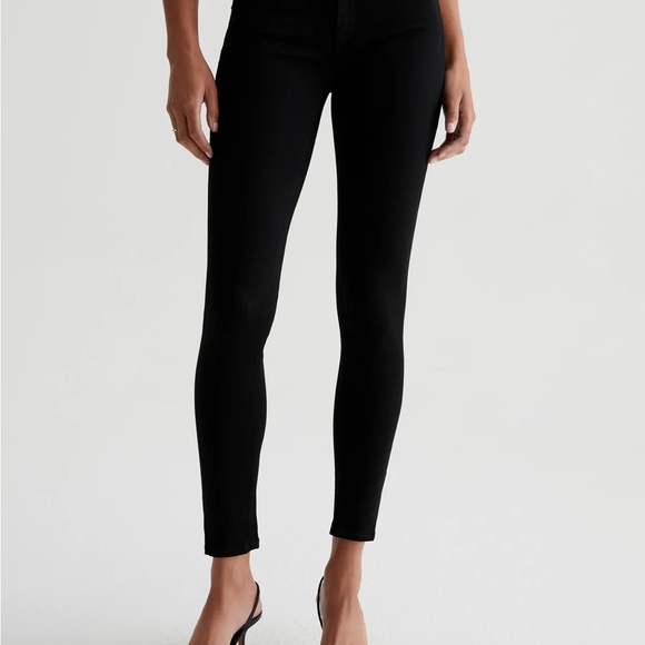 AG Legging Ankle Super Skinny size 30R in black. - Picture 2 of 9